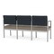 Lesro Lenox 3 Seat Tandem Seating W/ No Center Arms, 64.5 in W 24.5 in L 32 in H LS3101 - alternate 3
